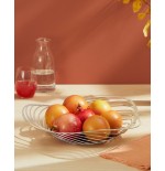 Alessi aco01 "trinity" tafelaufsatz aus edelstahl 18/10 glänzend poliert