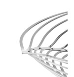 Alessi aco01 "trinity" tafelaufsatz aus edelstahl 18/10 glänzend poliert