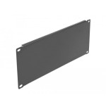 Delock cubierta ciega de gabinete de red de 19" 3u en negro