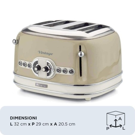 Tostadora ariete 00c015603ar0 beige