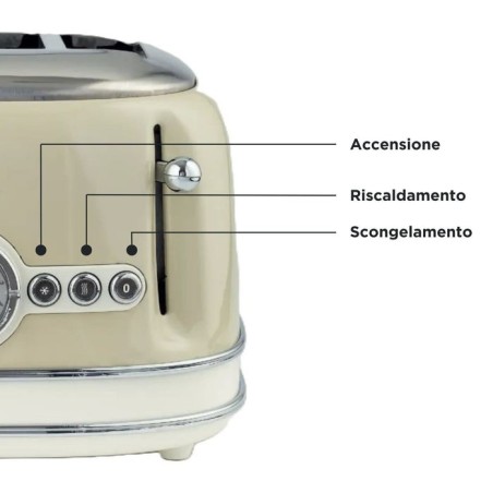 Tostadora ariete 00c015603ar0 beige