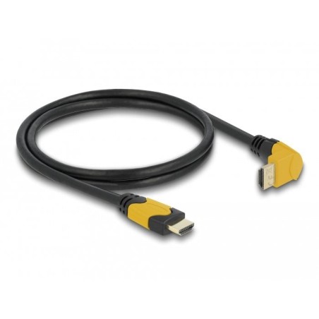 Delock high speed hdmi cable macho gerade a macho 90° oben angular 1 m