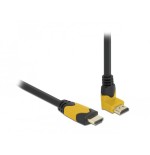 Delock cable high speed hdmi macho recto a macho 90° hacia arriba en ángulo 48 gbps 8k 60 hz 3 m