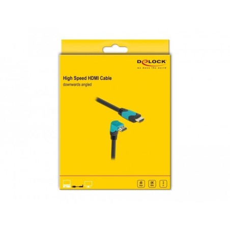 Delock 86993 cable hdmi 3 m hdmi tipo a [estándar] negro, azul