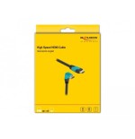 Delock 86993 cable hdmi 3 m hdmi tipo a [estándar] negro, azul