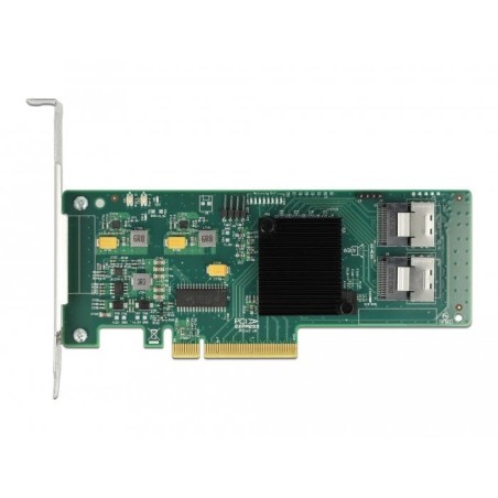 Delock tarjeta sata pci express x8 de 8 puertos con cable de conexión