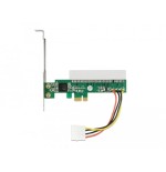 Tarjeta elevadora pci express x1 a 1 x pci 32 bit 5 v ranura