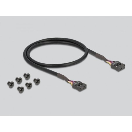 Delock panel frontal de 3.5" usb 3.2 gen 1 2 x usb tipo-a + hd-audio