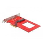 Delock pci express x4 karte a 1 x intern u.3