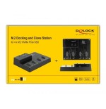 Delock m.2 dockingstation para 4 x m.2 nvme pcie ssd con función de clonación