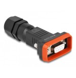 Delock d-sub 9 pin hembra con caja ip67 wasserfest