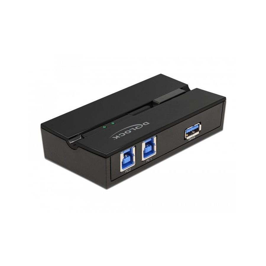 Delock usb 3.0 switch para 2 pc an 1 gerät