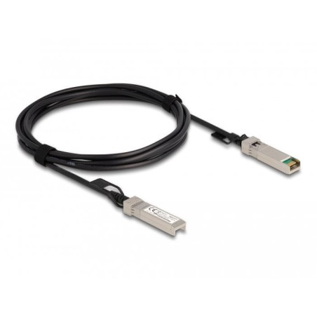 Delock cable twinax sfp+ macho a sfp+ macho 3 m