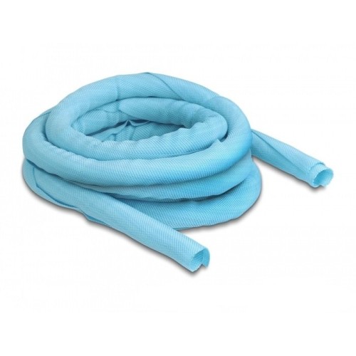 Delock manguera de tela con cierre automático resistente al calor 5 m x 16 mm azul