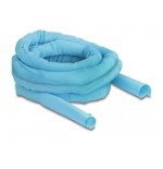 Delock manguera de tela con cierre automático resistente al calor 5 m x 25 mm azul