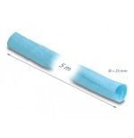 Delock manguera de tela con cierre automático resistente al calor 5 m x 25 mm azul
