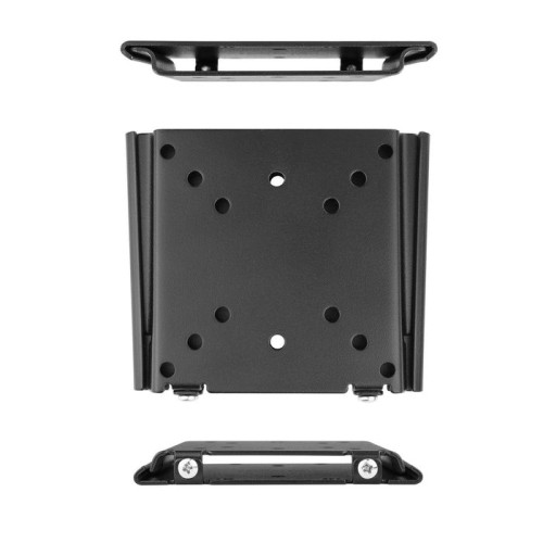 Tooq soporte fijo de pared para monitor de 13"-27" - peso max 30kg - vesa 100x100mm - negro