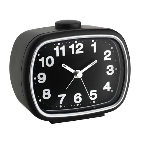 Tfa-dostmann 60.1017.01 despertador reloj despertador analógico negro, blanco