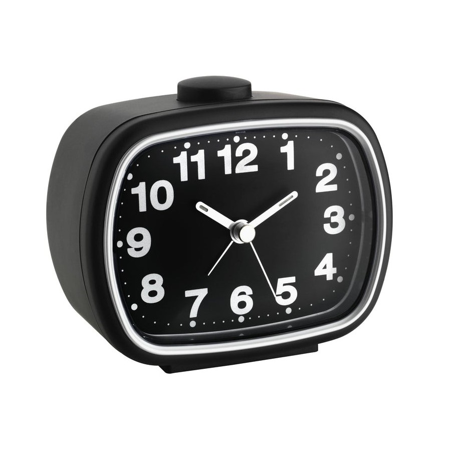 Tfa-dostmann 60.1017.01 despertador reloj despertador analógico negro, blanco