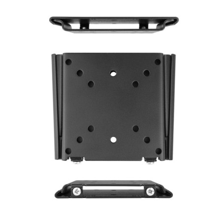 Tooq soporte fijo de pared para monitor de 13"-27" - peso max 30kg - vesa 100x100mm - negro