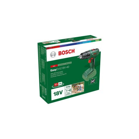 Bosch taladro inalámbrico easydrill 18v-40 06039d8000