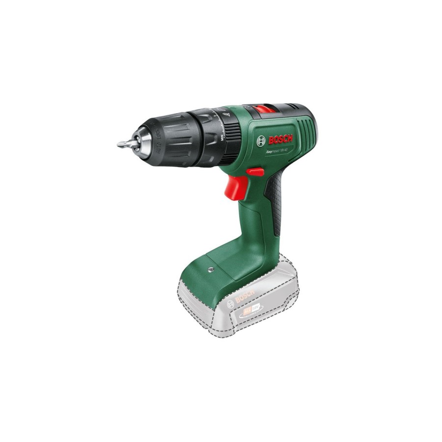 Bosch taladro percutor a batería easyimpact 18v-40 06039d8100
