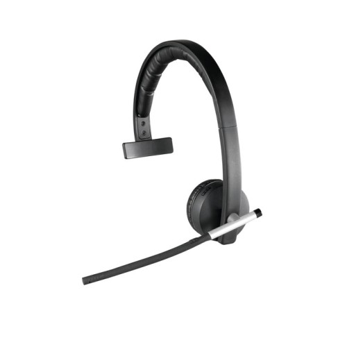Auricular inalámbrico logitech h820e con micrófono usb radiofrecuencia negro