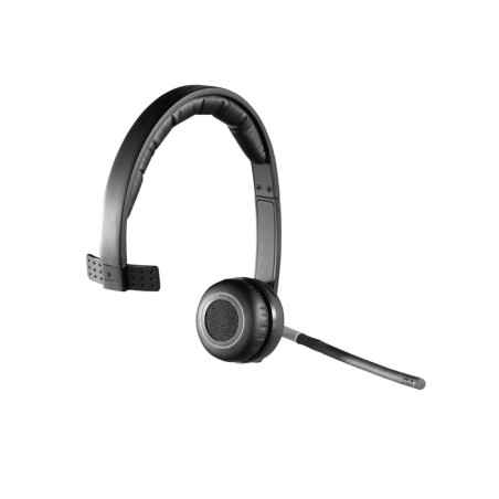 Auricular inalámbrico logitech h820e con micrófono usb radiofrecuencia negro