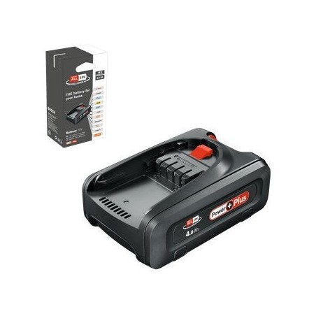 Batería bosch bricolaje y jardín pba 18v 4.0ah powerplus negra, power for all alliance
