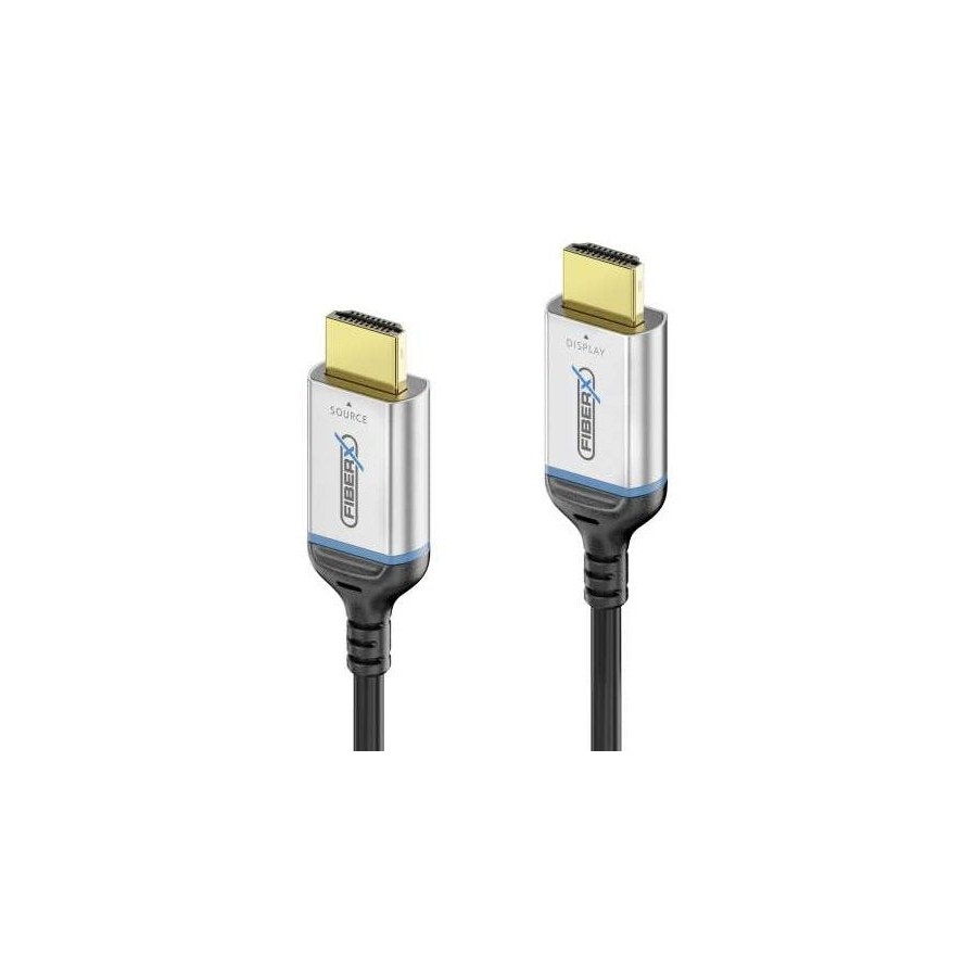 Purelink fiberx serie - hdmi 8k glasfaser extender cable - 15m