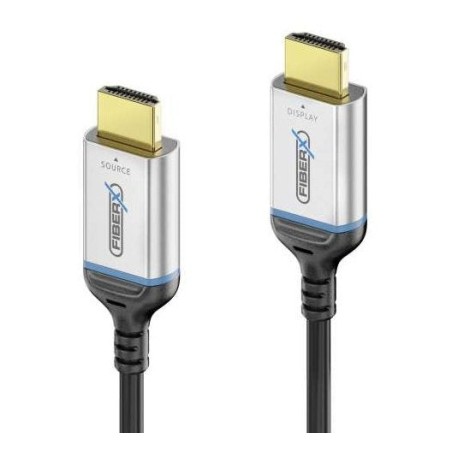 Purelink fiberx serie - hdmi 8k glasfaser extender cable - 15m
