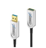 Purelink fiberx series - usb 3.1 glasfaser cable de extensión - 10m