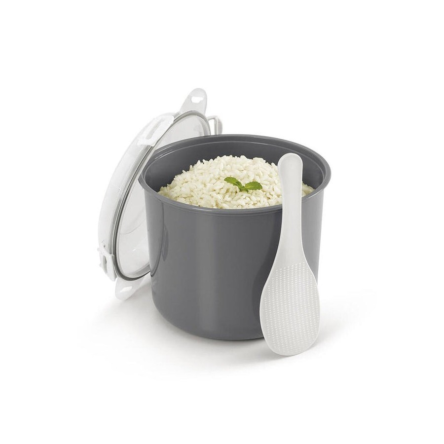 Cocedor arroz y cereales para microondas metaltex