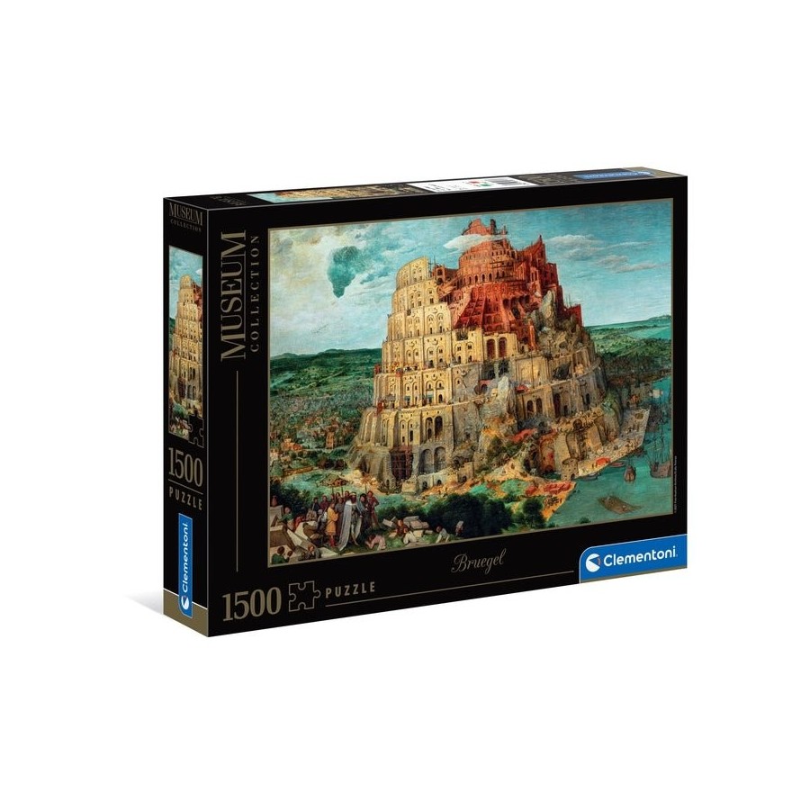 Puzzle la torre de babel brueguel 1500pzs