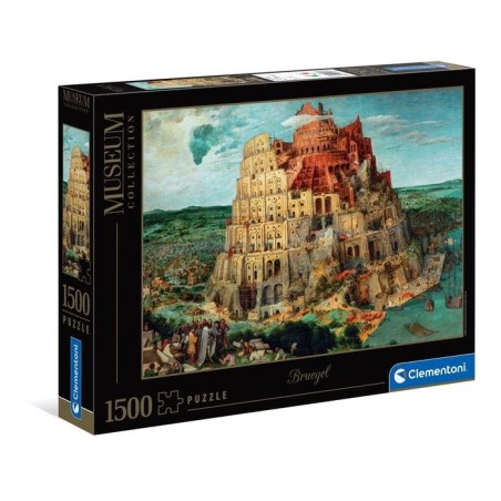 Puzzle la torre de babel brueguel 1500pzs