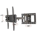 Techly soporte de pared para tv 23"-55" full-motion slim