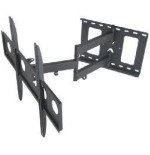 Techly soporte de pared para tv 23"-55" full-motion slim