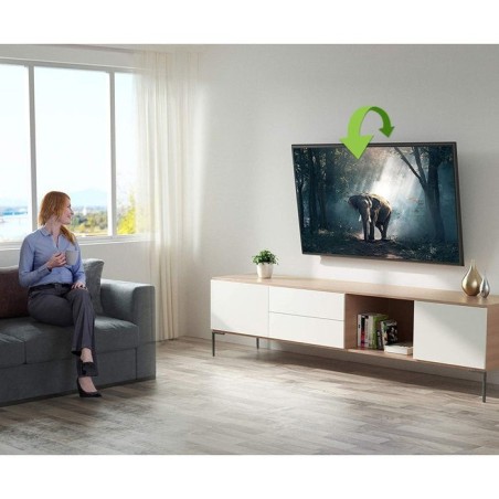 Techly soporte de pared para tv 23"-55" full-motion slim