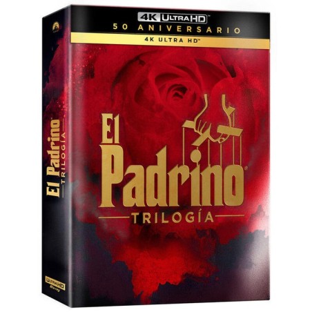 Pelicula el padrino - trilogia 50 aniversario (4k uhd) - bd blu-ray
