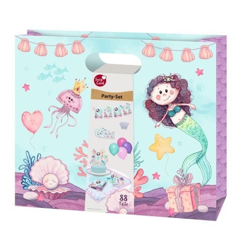 Susycard bolso de fiema sirena set pequeño 88 piezas