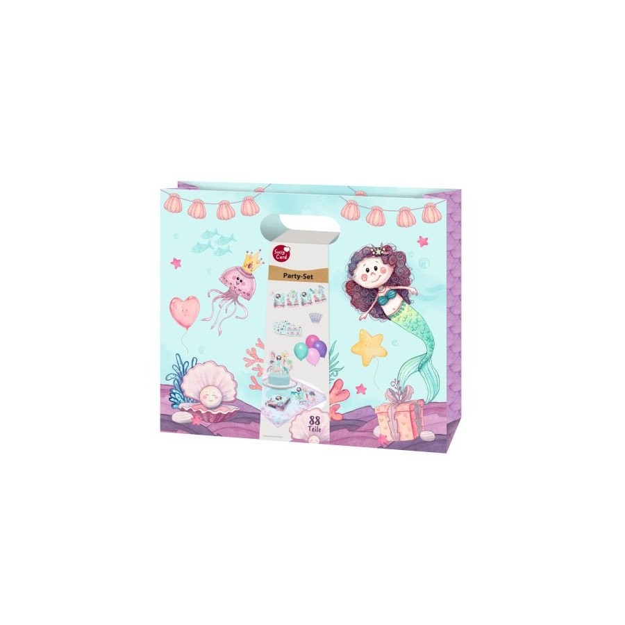 Susycard bolso de fiema sirena set pequeño 88 piezas