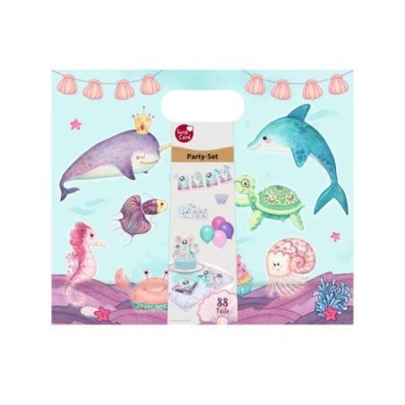 Susycard bolso de fiema sirena set pequeño 88 piezas