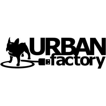 Powerbank urban factory bigee power polímero 20000 mah negro, gris