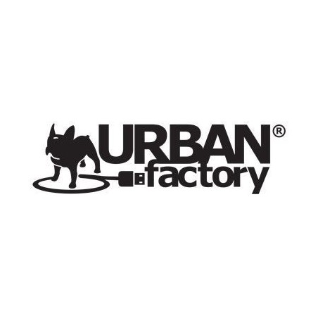 Powerbank urban factory bigee power polímero 20000 mah negro, gris