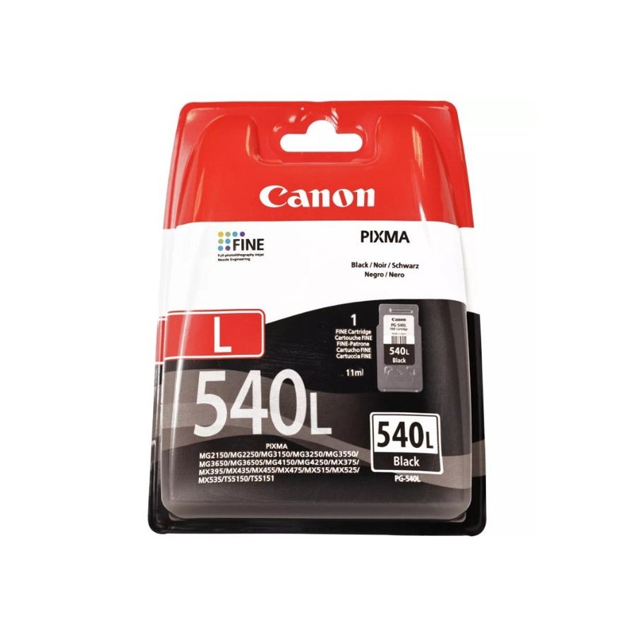Canon tinta negro pg-540l 5224b010  300 copias 11ml