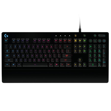 Teclado español logitech g g213 prodigy usb qwerty negro 920-008086