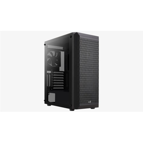 Caja pc aerocool beam-g-bk-v1 midi-tower, tempered glass microatx/atx/miniitx