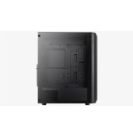 Caja pc aerocool beam-g-bk-v1 midi-tower, tempered glass microatx/atx/miniitx