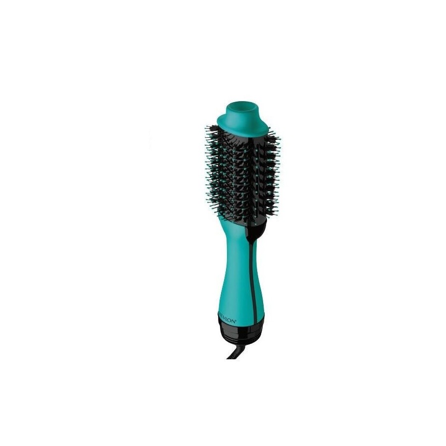 Cepillo de aire caliente caliente revlon rvdr5222te negro, verde azulado