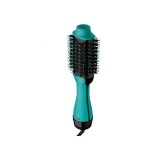 Cepillo de aire caliente caliente revlon rvdr5222te negro, verde azulado